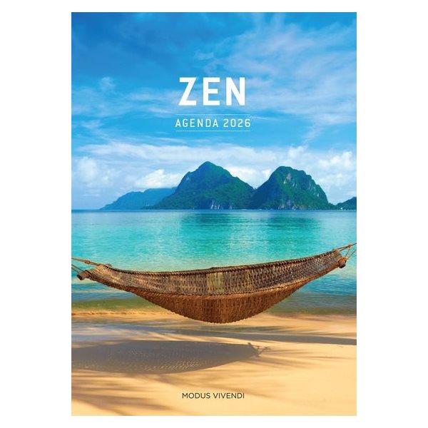 Zen - Agenda 2026 : Cap sur la détente !