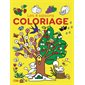 Les 4 saisons : coloriage, Mon grand livre de coloriages pour toute l'année