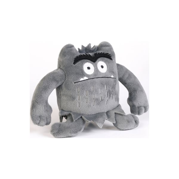 La couleur des émotions : mini peluche monstre grise