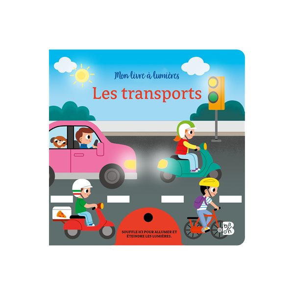 Les transports, Mon livre à lumières