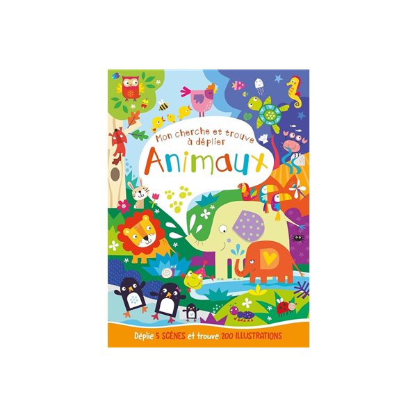Animaux, Mon cherche et trouve à déplier