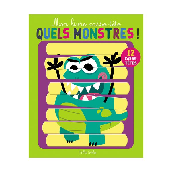 Quels monstres!, Mon livre casse-tête