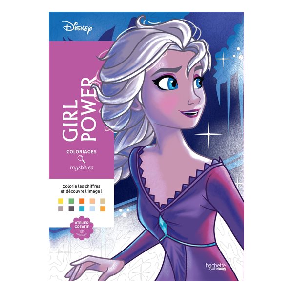 Girl power : coloriages mystères