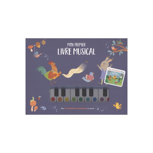 Mon premier livre musical : piano, Mon premier livre musical
