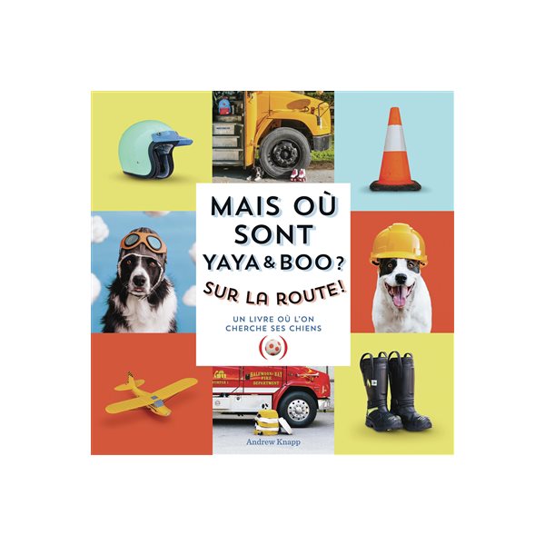Mais où sont Yaya & Boo ? : sur la route ! : un livre où l'on cherche ses chiens