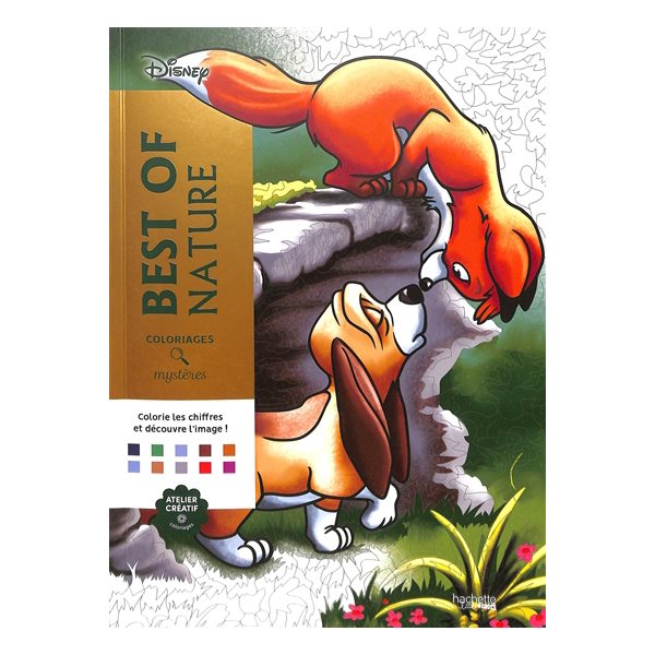 Best of nature : colorie les chiffres et découvre l'image !, Coloriages mystères