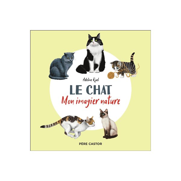 Le chat, Mon imagier nature
