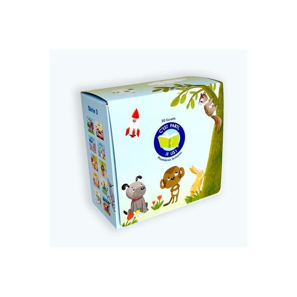 Coffret C'est parti, je lis ! - Séries 1-2-3