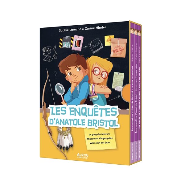 Les enquêtes d'Anatole Bristol : coffret bibliothèqueTomes 1, 2, 3
