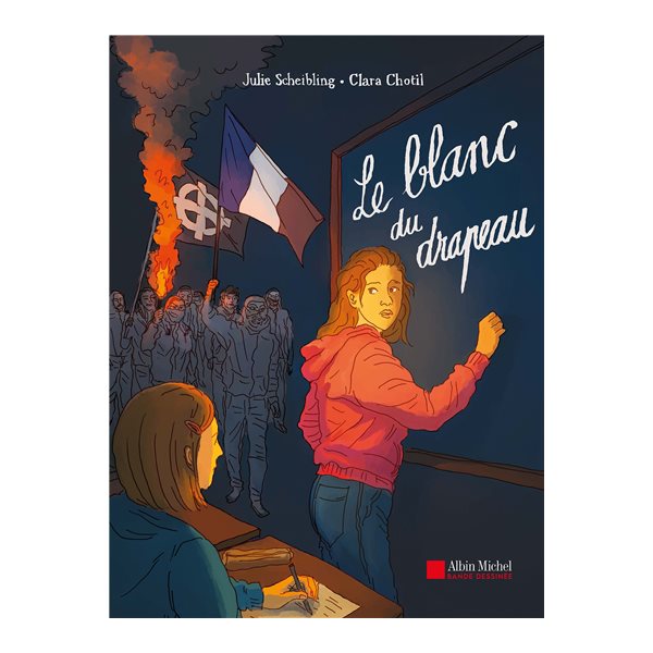 Le blanc du drapeau