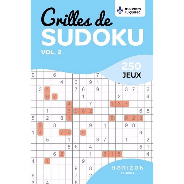 Sudokus vol. 2 : 250 jeux
