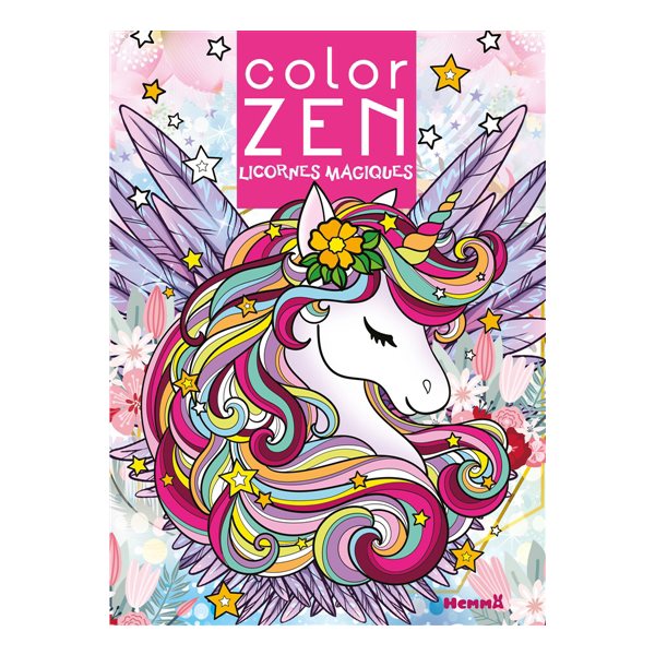 Color Zen : Licornes magiques