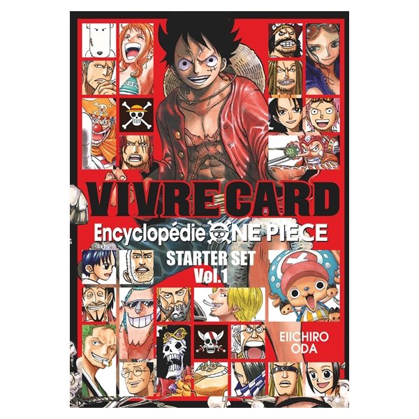 Vivre card : encyclopédie One Piece, Vol. 1. Starter set, Saison 1.1, One Piece vivre cards