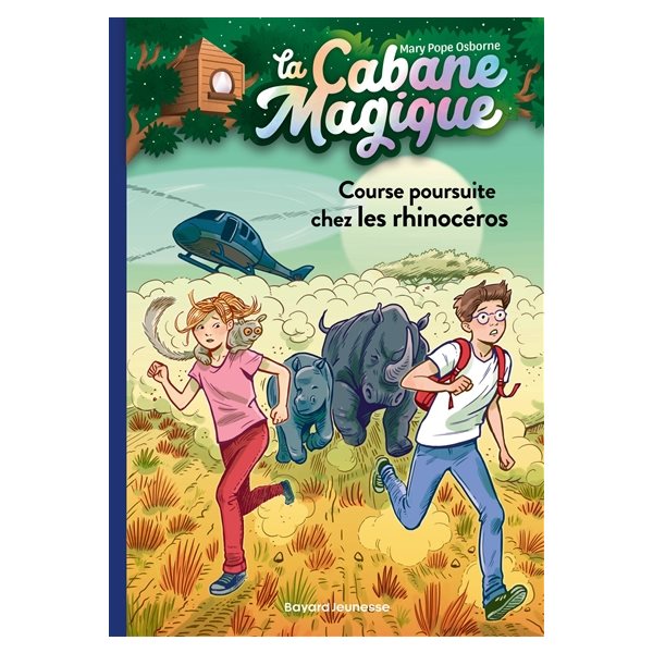 Course poursuite chez les rhinocéros, La cabane magique, 58