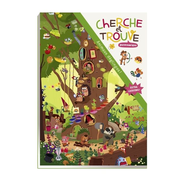 Animaux déglingos !, Cherche et trouve panoramique