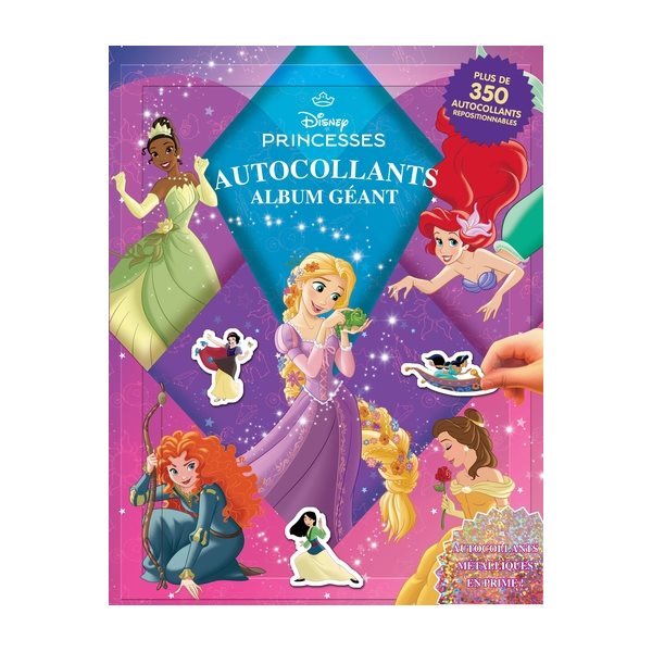Disney Princesses, Autocollants album géant