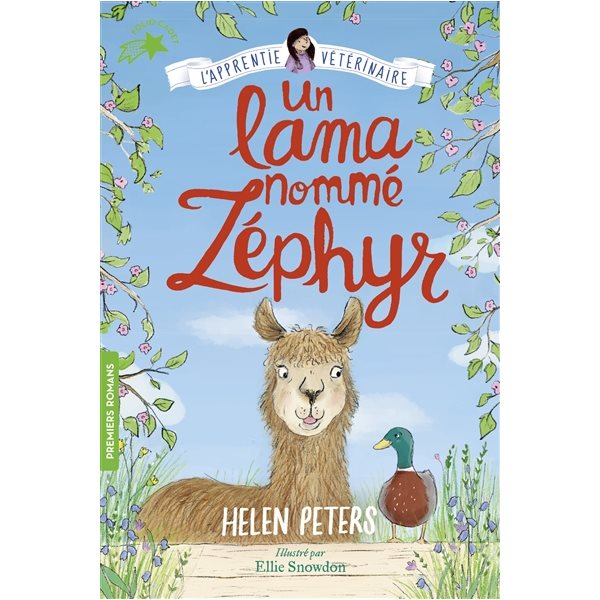 Un lama nommé Zéphyr, Tome 15, Jasmine, l'apprentie vétérinaire