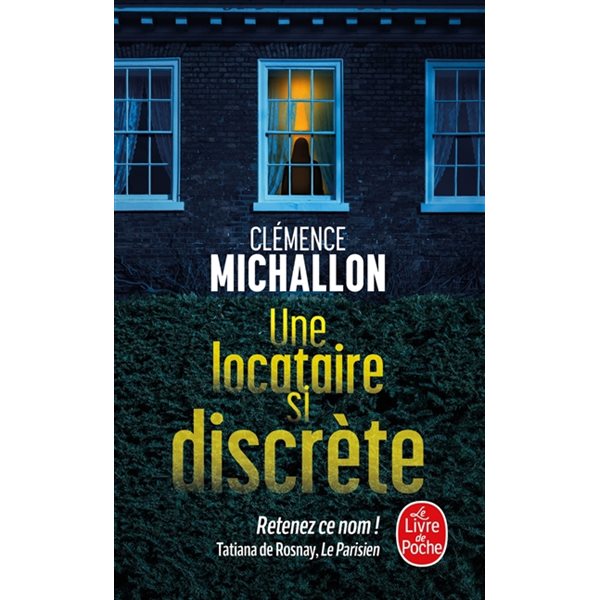 Une locataire si discrète, Le Livre de poche. Policiers & thrillers, 38435