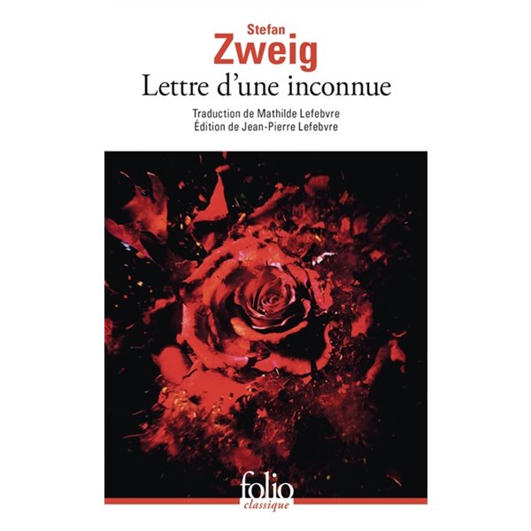 Lettre d'une inconnue, Folio. Classique, 6440
