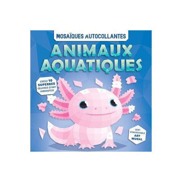 Mosaïques autocollantes : Animaux aquatiques