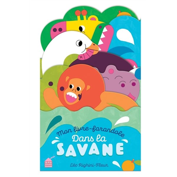 Dans la savane, Mon livre-farandole